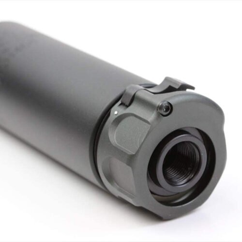 Angry Gun QD Mini SOCOM556 Silencer (Full Markings), 14- mm (CCW) - Black