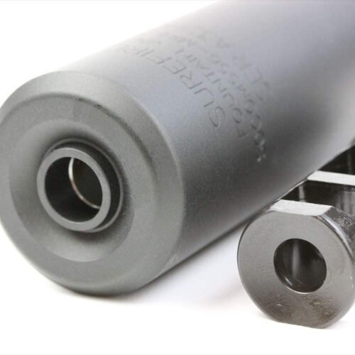 Angry Gun QD Mini SOCOM556 Silencer (Full Markings), 14- mm (CCW) - Black
