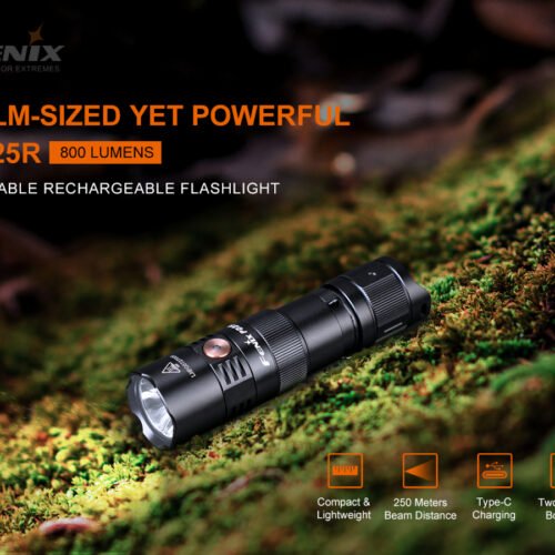 LED Rechargeable EDC flashlight Fenix PD25R