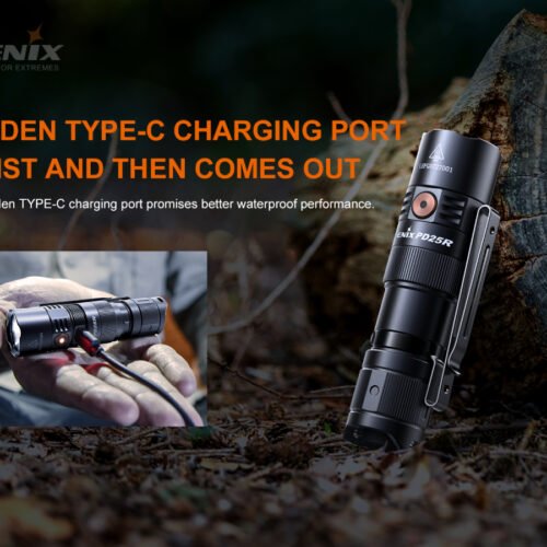 LED Rechargeable EDC flashlight Fenix PD25R