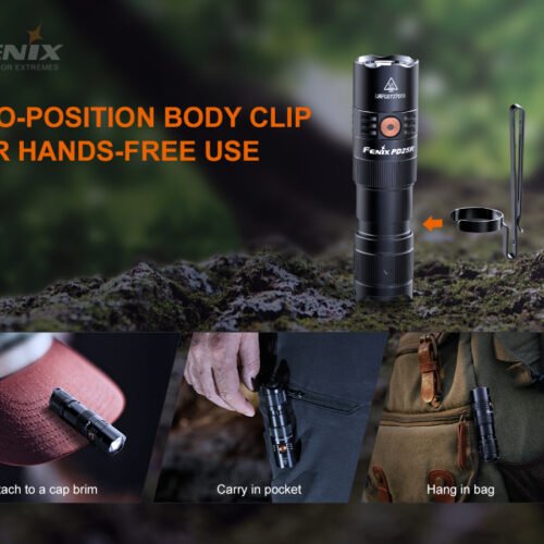 LED Rechargeable EDC flashlight Fenix PD25R