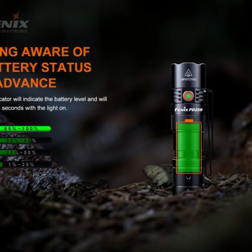 LED Rechargeable EDC flashlight Fenix PD25R