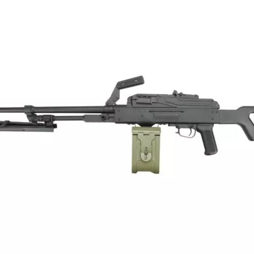 A a K PKM Machine Gun - Black