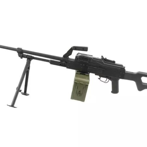 A a K PKM Machine Gun - Black