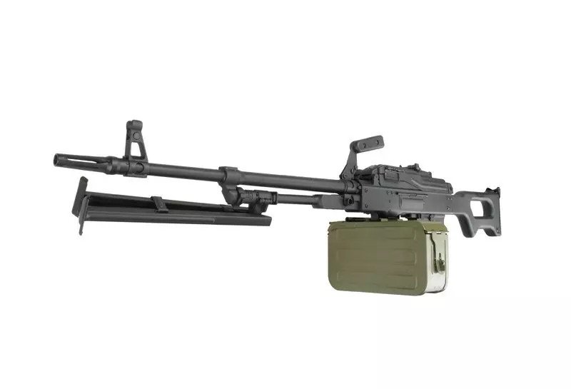 A a K PKM Machine Gun - Black