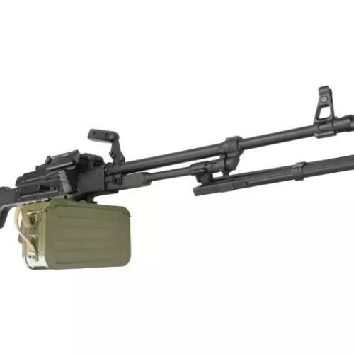 A a K PKM Machine Gun - Black