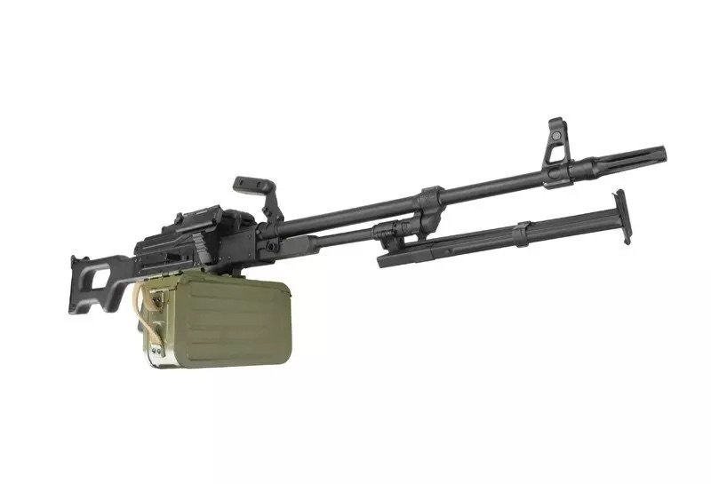 A a K PKM Machine Gun - Black