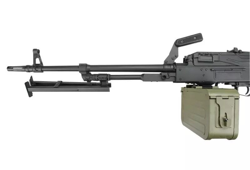 A a K PKM Machine Gun - Black