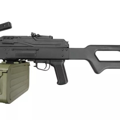 A a K PKM Machine Gun - Black