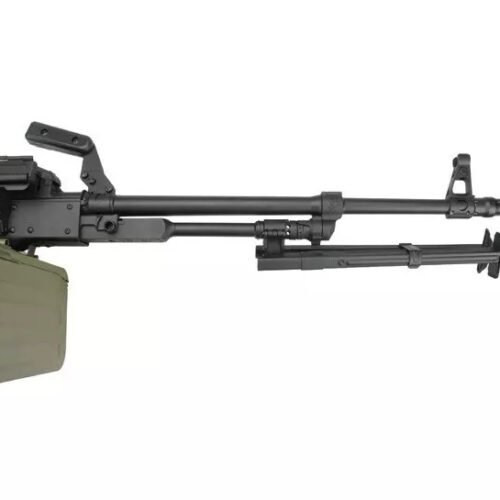 A a K PKM Machine Gun - Black