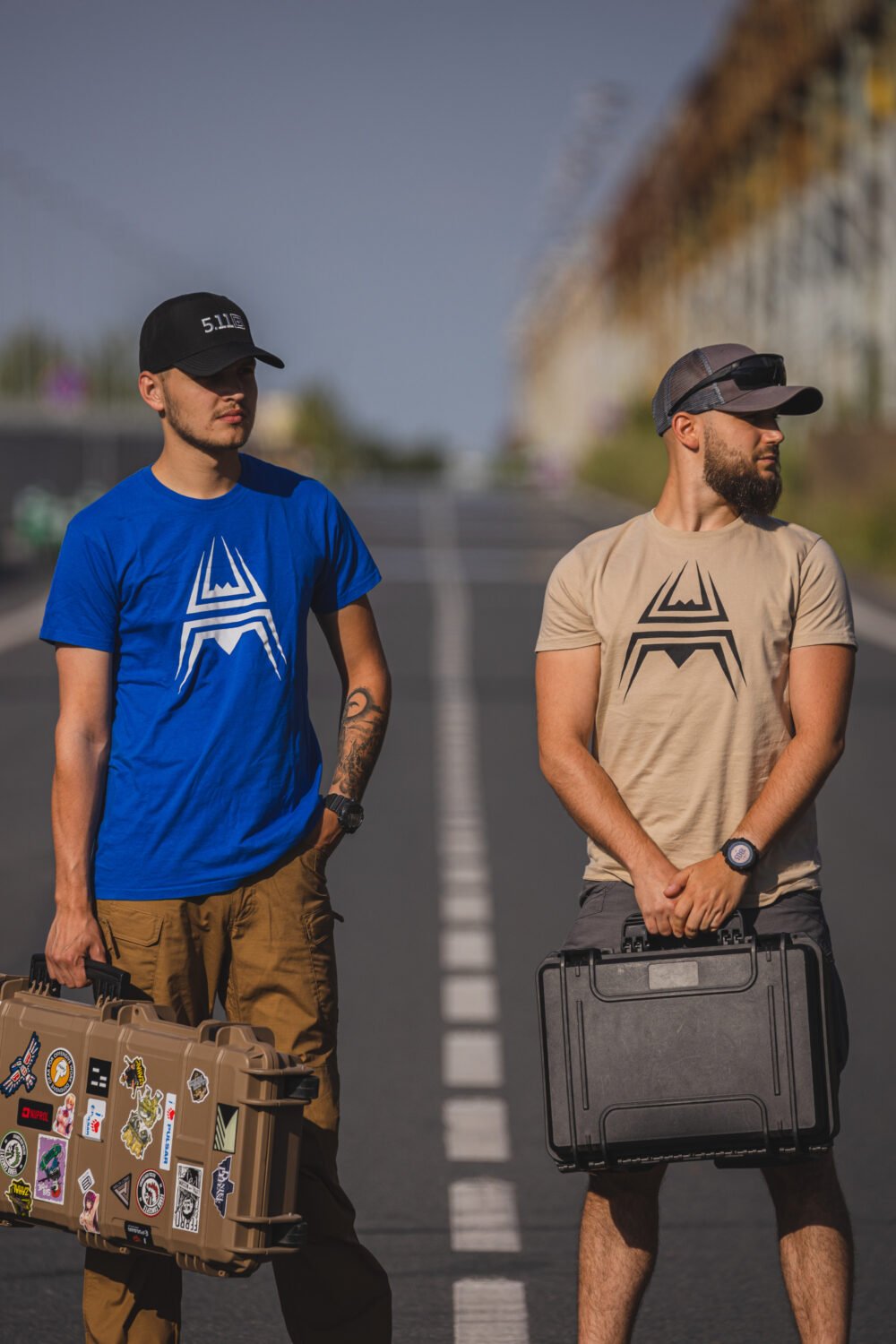 T-Shirt ANAREUS Spider logo - OD