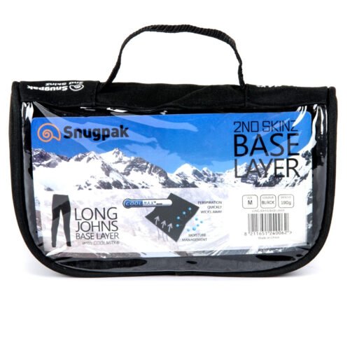 SNUGPAK 2nd Skinz Coolmax Long Johns - Black