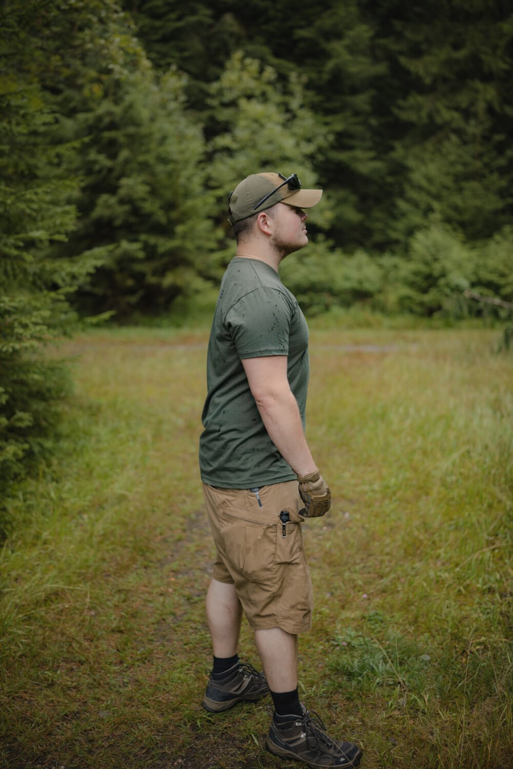 T-Shirt ANAREUS Spider logo - OD