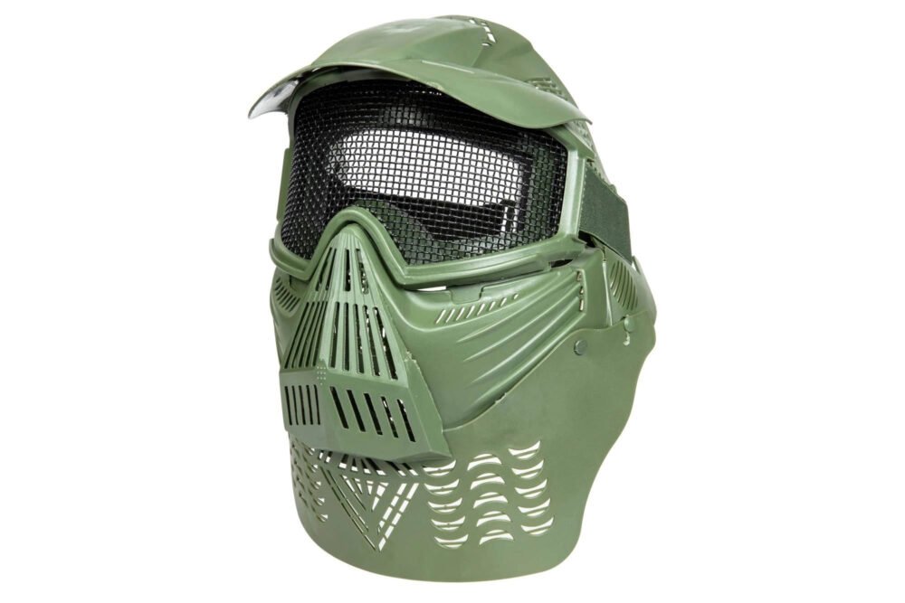 Full face Transformers Ultimate Mask V2, mesh - Olive
