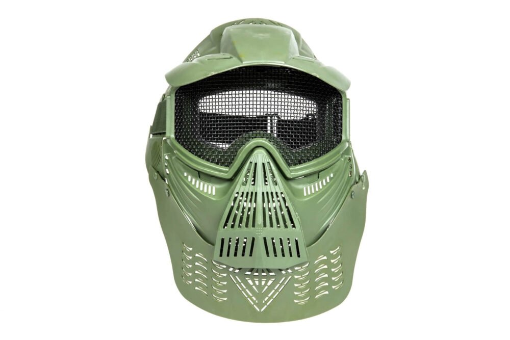 Full face Transformers Ultimate Mask V2, mesh - Olive