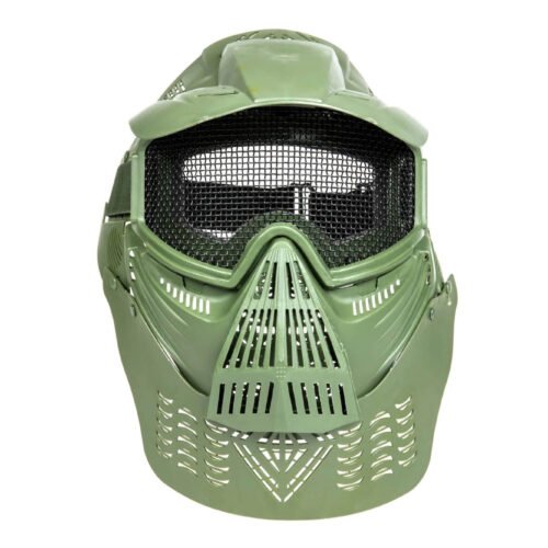 Full face Transformers Ultimate Mask V2, mesh - Olive