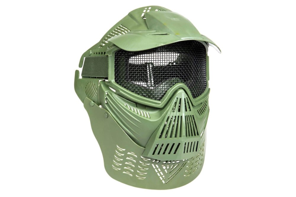 Full face Transformers Ultimate Mask V2, mesh - Olive
