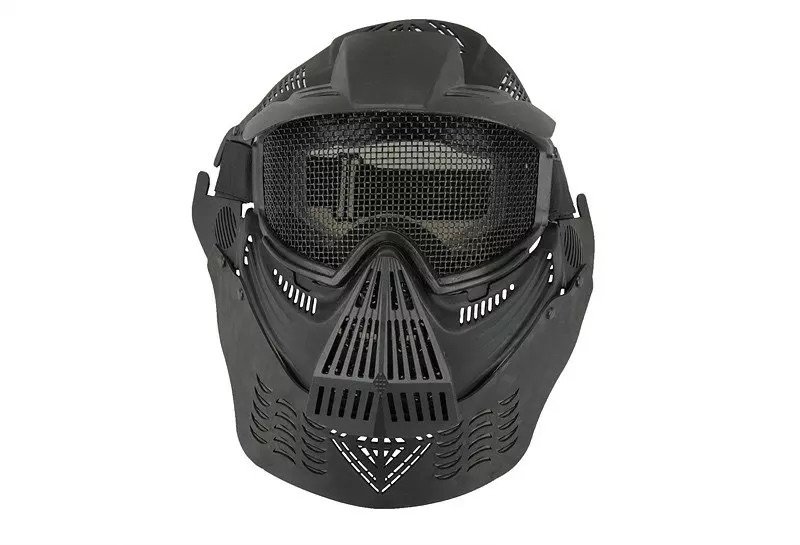 Full face Transformers Ultimate Mask V2, mesh - Black