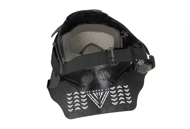 Full face Transformers Ultimate Mask V2, mesh - Black