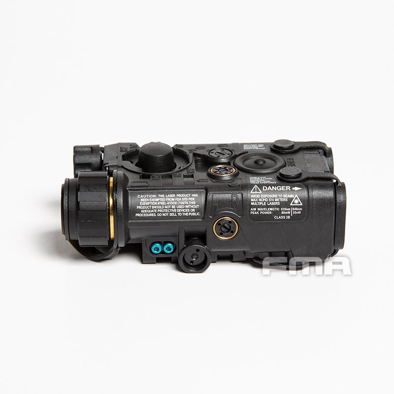FMA LAB PEQ-NGAL Upgrade Version (Red/IR laser), Nylon - Black