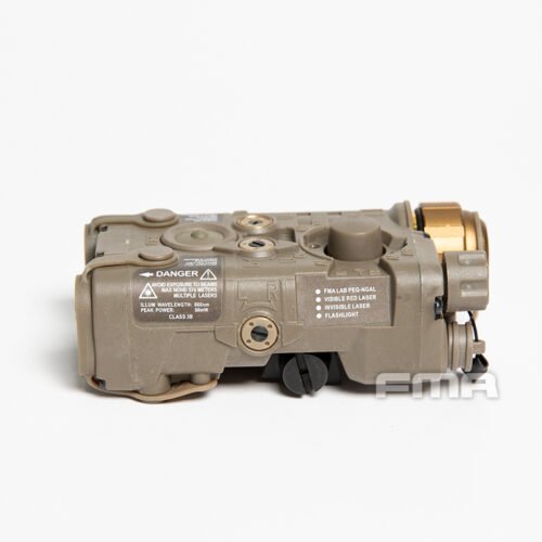 FMA LAB PEQ-NGAL Upgrade Version (Red/IR laser), Nylon - Tan