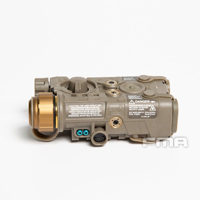 FMA LAB PEQ-NGAL Upgrade Version (Red/IR laser), Nylon - Tan