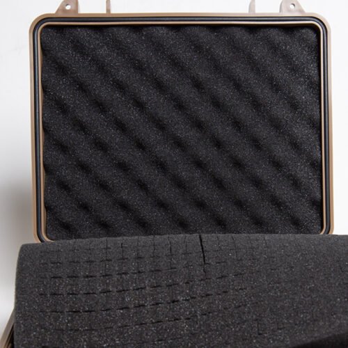 42566 FMA Transport Plastic Case with Padding - Tan