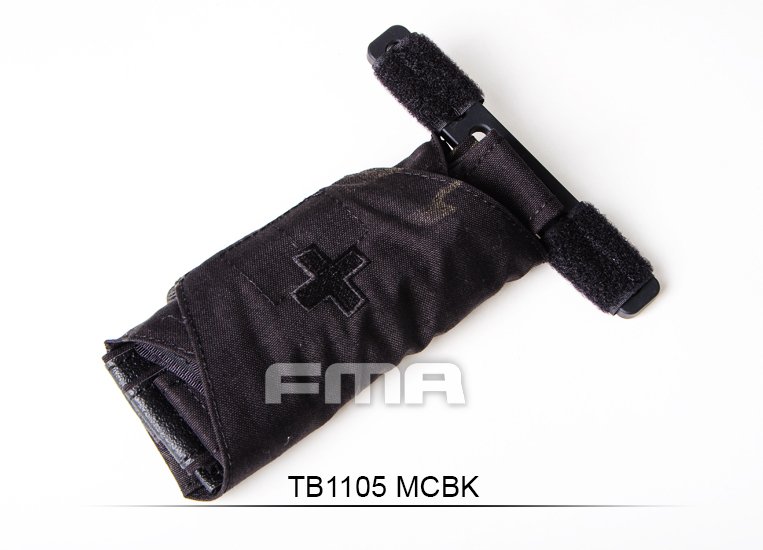 FMA QH Application Dummy Tourniquet with MOLLE System - MC Black