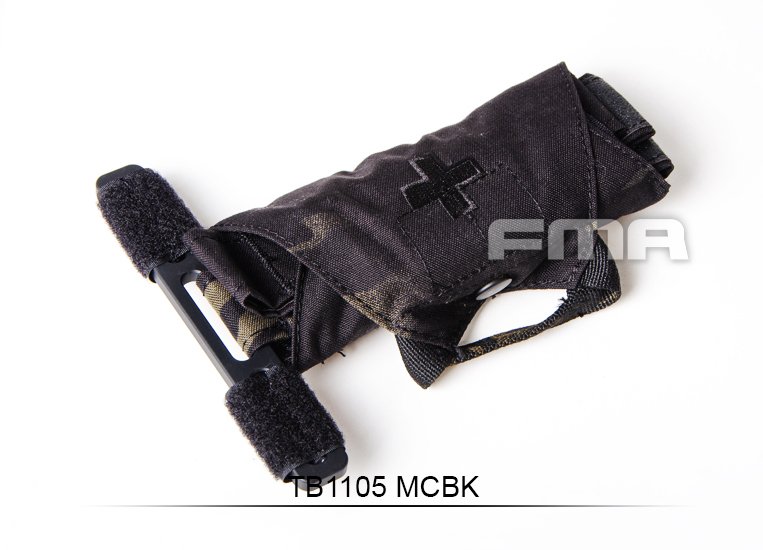 FMA QH Application Dummy Tourniquet with MOLLE System - MC Black