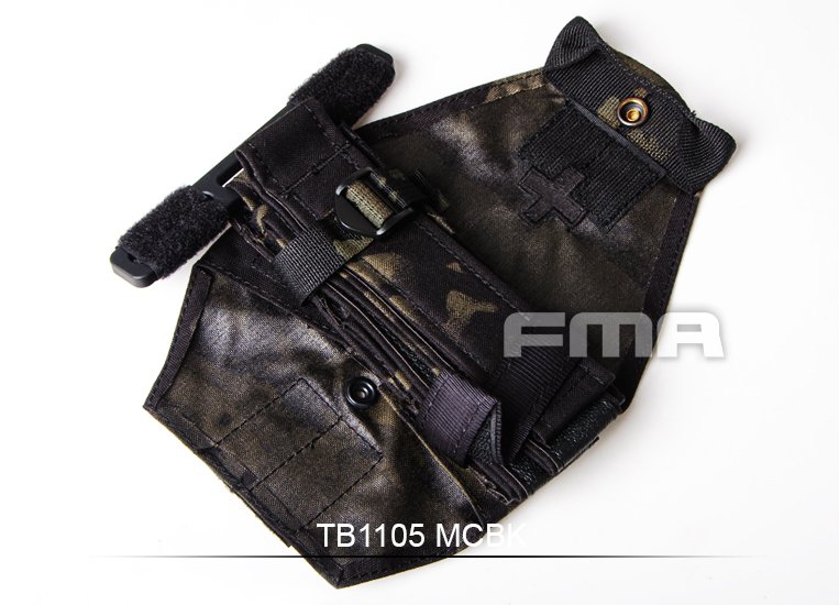 FMA QH Application Dummy Tourniquet with MOLLE System - MC Black
