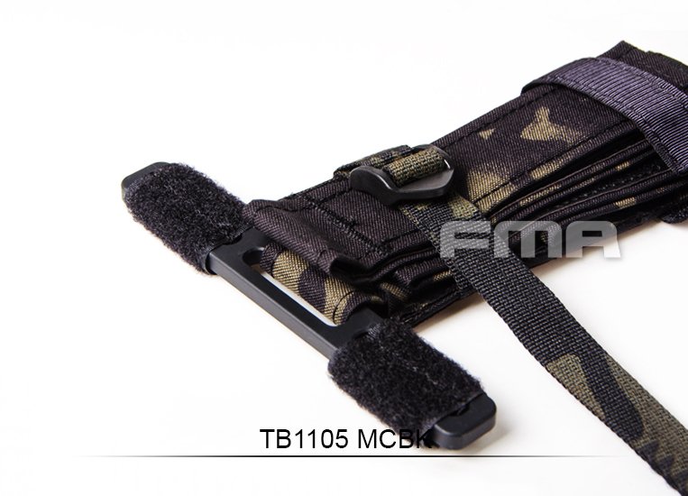 FMA QH Application Dummy Tourniquet with MOLLE System - MC Black