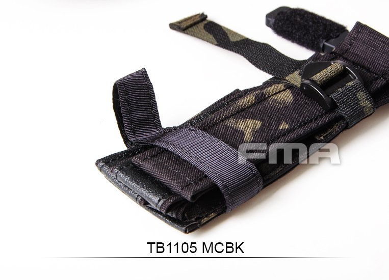 FMA QH Application Dummy Tourniquet with MOLLE System - MC Black
