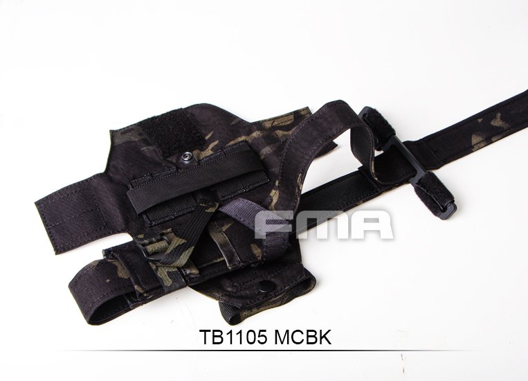 FMA QH Application Dummy Tourniquet with MOLLE System - MC Black