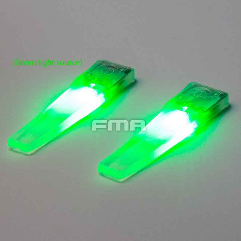 FMA V-LITE Multi-Color Tactical Position Safety Marker, Black Case - Multicolor