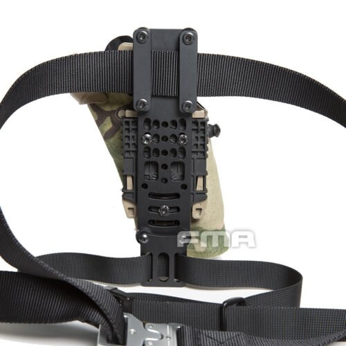 FMA Modular Aluminium Holster Platform - Black