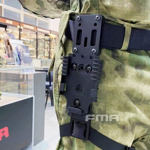 FMA Modular Aluminium Holster Platform - Black