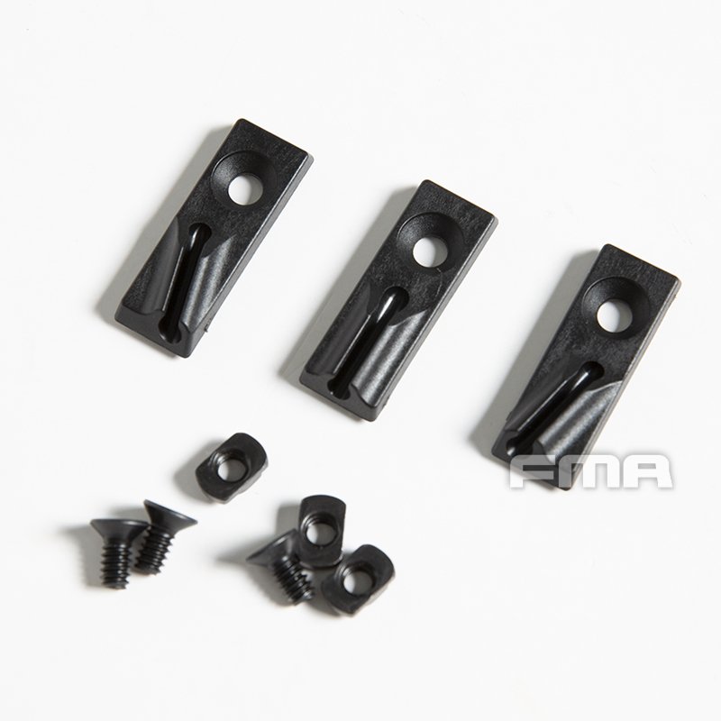 FMA CNC M-LOK / Keymod Cable Management, Type A - Black