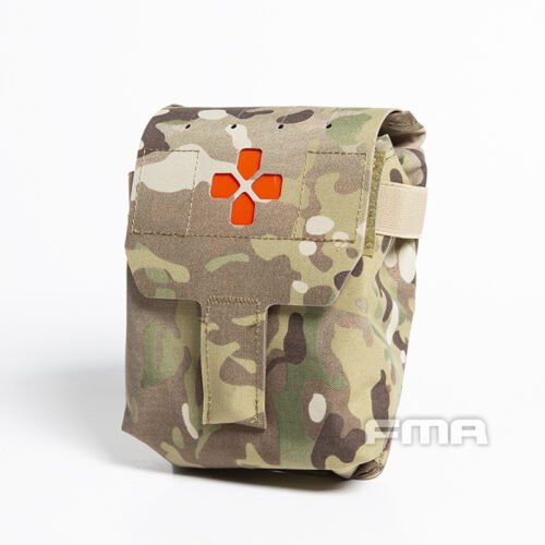 FMA Medium Trauma Kit Medical Pouch (IFAK) - Coyote