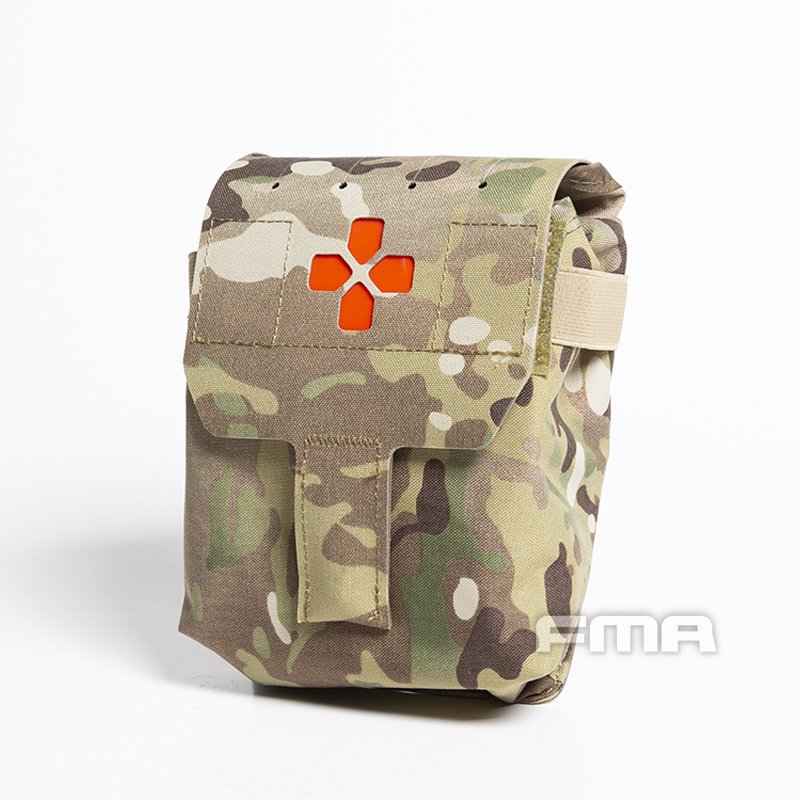FMA Medium Trauma Kit Medical Pouch (IFAK) - Coyote