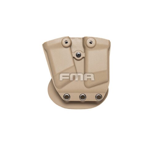42704 FMA Kydex Double Magazine Carrier / Pouch - Tan
