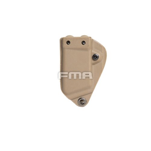 42718 FMA Kydex Single Magazine Carrier / Pouch - Tan