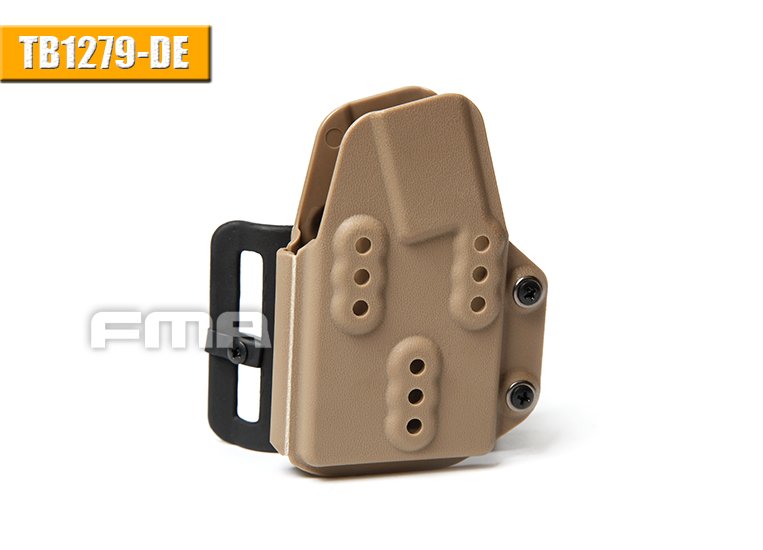 42734 FMA Kydex AR15 (M4 / M16 Magazine Carrier / Pouch - Tan
