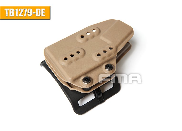 42737 FMA Kydex AR15 (M4 / M16 Magazine Carrier / Pouch - Tan