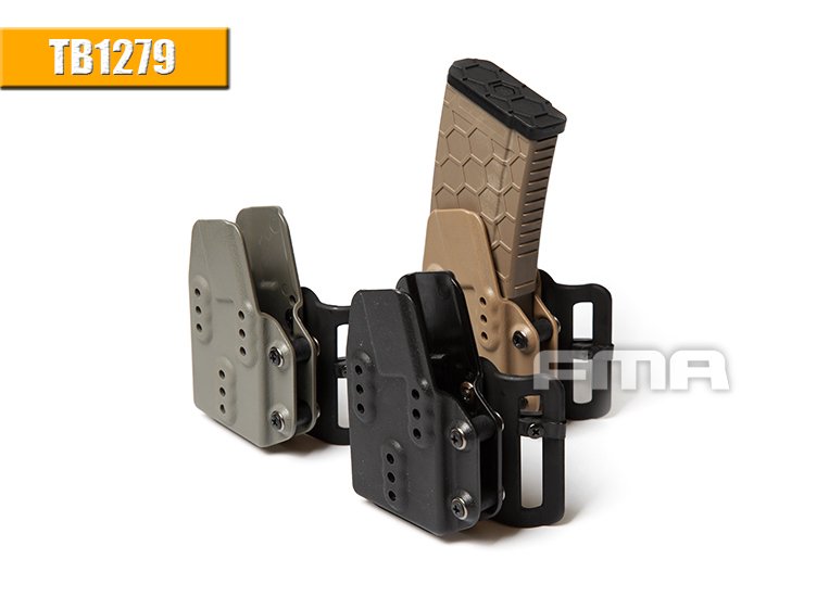 42739 FMA Kydex AR15 (M4 / M16 Magazine Carrier / Pouch - Tan