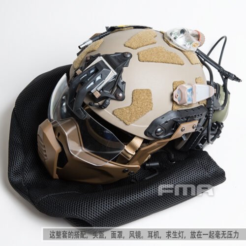 FMA Mesh Cloth Bag for Helmet - Black