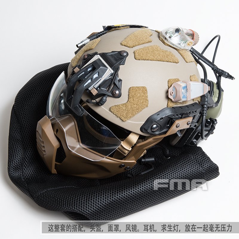 FMA Mesh Cloth Bag for Helmet - Black