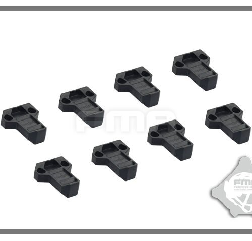 FMA Enlarged Magazine Pouch Pull Tabs, 8 pcs - Black