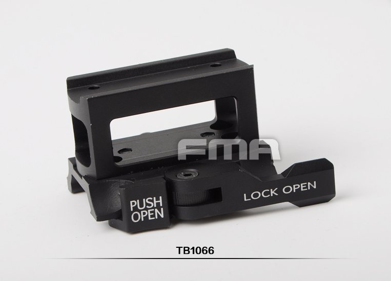 FMA Aimpoint T1 Red Dot Sight Raised QD Mount - Black