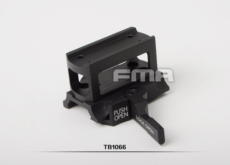 FMA Aimpoint T1 Red Dot Sight Raised QD Mount - Black