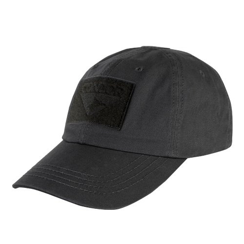 CONDOR Tactical Cap OPERATOR with Velcro Panels - Black